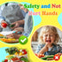 23 Sets, Set PCS Kids Cooking Kitchen Tools for Toddlers' Real Cooking, Kids Kitchen Knife with Cutting Board Kid Safe