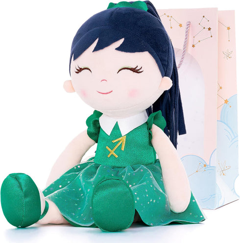 Baby Girl Gifts Plush Dolls, 17 inches Constellations Zodiac Doll Birthday Gift (Sagittarius)
