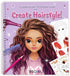 BSCOOL - Drawing, Coloring & Activity Book. Create Hairstyles with Stickers and