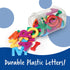 Learning Resources Jumbo Magnetic Uppercase Letters - Magnetic ABC, Alphabet Recognition for Preschoolers, Phonics