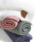 30x40 Inches Hypoallergenic Silky Baby Blanket - White, Oeko-TEX Certified, Thermal-Regulating, Soft Knit for Girls