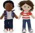 Playtime by Eimmie 14" Soft Baby Doll, Plush Rag Doll for 2 Year Olds, Washable Sensory Fabric