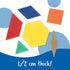 250 Set Learning Resources Plastic Pattern Blocks - Classroom Must Haves, Math Teaching Tools, Homeschool Supplies