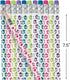 Fun Express Paw Print Pencils, Educational and Learning Activities for Kids, 24 Pieces
