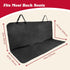 Lusso Gear Car Seat Protector for Baby Car Seat, Waterproof Thick Padding for Fabric or Leather Seats (Black)