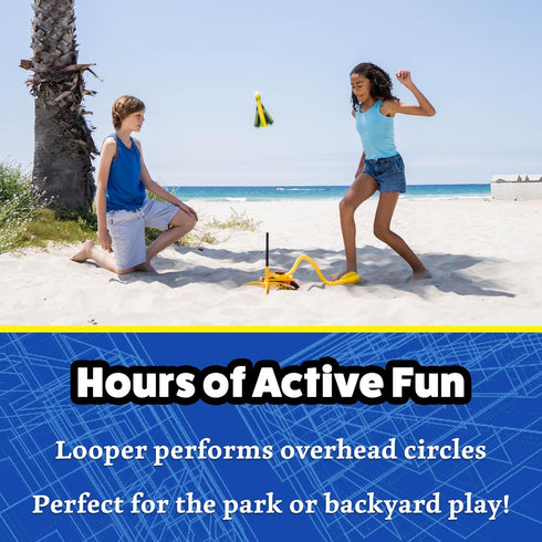 Stomp Rocket Stunt Airplane Refill - Looper Plane Launcher for Kids, Fun Outdoor Toys & Gift, Soars Over 100 Feet