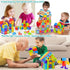 FUBAODA Building Blocks for Toddlers & Kids, 180 Pcs Toy Building Sets, STEM Interlocking Building Toys