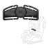 Tumkew Anti Escape Car Seat Buckle Guard & Chest Harness Clip Lock -