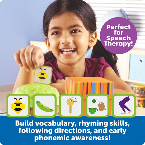 Set Learning Resources Fox in The Box Position Word Activity - Kids Board Spelling Educational Games, Vocabulary