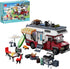 TYCOLE City Camper Van Building Set-Beach Camping Themed Construction Toy Kit with Mini
