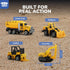 35 4-8, Bulldozer Set TOY Life PCS Construction Toys, Toy Trucks for Kids Ages Small Vehicles Mini Excavator, Cake