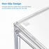 Countertop 3 2 HBlife Baby Bottle Storage Organizer for Cabinet, Tiers Adjustable Clear Acrylic Bottles Storage Station
