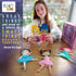 Set 5-12, CRAFTILOO Ballerina Dancers Sewing Kit for Kids, Fun and Educational Craft for Boys and Girls Age Sew Your