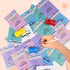 24 Set Pcs Easter Gifts for Kids with Car Shaped Crayons - Easter Egg Fillers Cards for Kids School Basket Stuffers