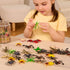 60pcs Playset 3+ Terra by Battat Insects & Bugs Toy Tube Mini Plastic Creepy Crawly Animal Figurines for Kids Realistic