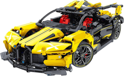 STEM Mechanical Transmission Engineering Building Toy, 1:14 Scale Super car Blocks Take Apart Toy, 1103 Pcs DIY Building Kit, Learning Engineering Construction Toys