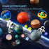 Set 3-5-8-10 Solar System Planets Toys for Kids, STEM Educational Sensory Toys for Autistic Children Non-Toxic, Space