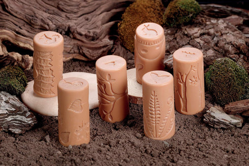 Yellow Door Let's Roll, Forest Friends Rollers, Set of 6