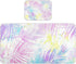 SyXIOP Colorful Dreamy Tropical Plants Cooling Baby Waterproof Crib Mattress Cover 28" x