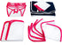 Set Set 6 6 2 2 1 JnB Jacha & Bacha Jumbo Gift for Newborns - of Nappies, Napkins, Towels, Burp Cloth, Liner - Pure