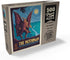 MyPuzzle Legends of The National Parks: Vintage Poster of New River Gorge's Mothman, 500 Piece Jigsaw Puzzle