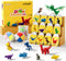 ARTPAR Air Dry Clay Kits,Dinosaur Modeling Magic Clay for Kids,12 Box Dinos