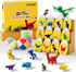 ARTPAR Air Dry Clay Kits,Dinosaur Modeling Magic Clay for Kids,12 Box Dinos