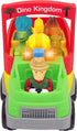 5 Kiddieland Dinosaur Safari Truck with Lights Sounds and Roaring Dinos Free-Wheeling Pretend Play Vehicle