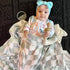 LifeTree Muslin Swaddle Blankets and Changing Pad Covers Fitted, Mushroom Pattern, Super Soft Viscose from Bamboo