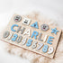 Wood Name Puzzle, Kid Gifts, Toddlers Name Puzzle, Baby Boy and Girl Gift, Toddler Gifts, Birthday Gift, Toddler Toy
