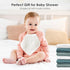 -100% -12 Pack, 12x12 Inches Sunny zzzZZ Baby Muslin Washcloths Cotton Muslin Soft Baby Bath Wash Cloths and Absorbent