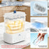 Mammy 3-in-1 6 68 Bunny Baby Bottle Sterilizer and Dryer Smart Modes with Fast Drying, Food Warmer & Storage Fits