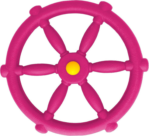 Jungle Gym Kingdom Swing Set Accessories - Pirate Ship Steering Wheel for Kids Outdoor Playhouse, Treehouse & Backyard