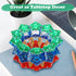 12 Set Magnetic Fidget Sphere - Pentagons Magnets Balls - Piece - Crystal Green - Magnet Fidgets Toy - Creativity