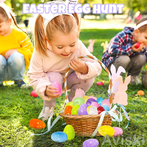 8 Pack Easter Eggs with Egg Shape Stree Ball Toys, Easter Basket Stuffers for Kids Toddlers, Squeeze Toys for Easter