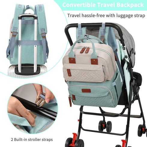 Backpack, Backpack Legestori Diaper Bag Baby Diaper Bag for Girls Boys, Multipurpose Baby for Women, Large Baby