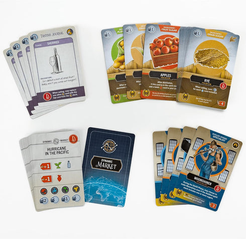 Distilled: Cask Strength - 55 Card Mini Expansion for Spirited Strategy Board Game, Ages 14+, 1-5 Players