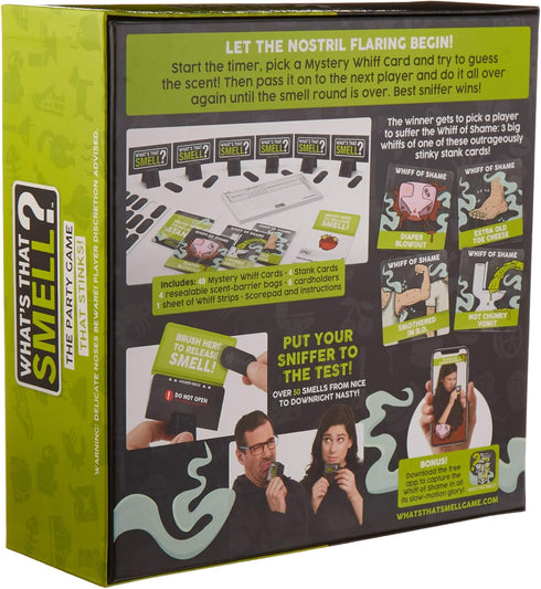 WowWee What's That Smell? Scent Guessing Party Game for Adults & Families