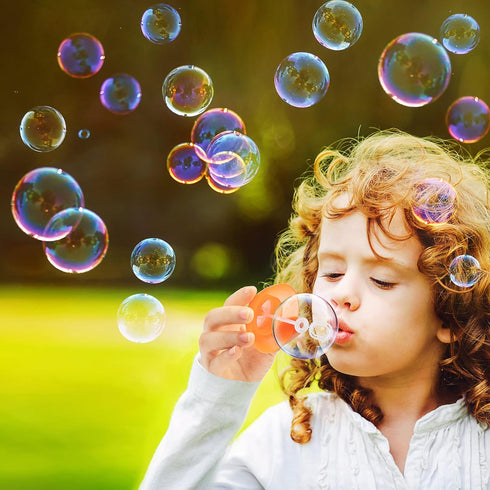 12 JOYIN Easter Egg Bubbles Wands for Easter Theme Party Favor Kids Seasonal Merriment Toys, Prefilled Eggs Hunt