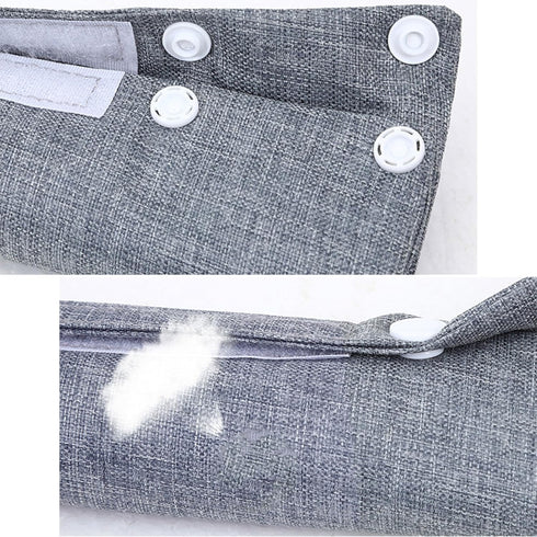 jojobasec Stroller Handle Sleeve Cover Baby Stroller Sleeve Cotton Handlebar Cover for Armrest Shoulder Belt