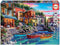 Educa Sunset in Como - 3000 Piece Jigsaw Puzzle with Glue Included, 47.25" x 33.5"