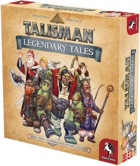 Pegasus Spiele 56100E - Talisman - Legendary Tales, Multicolor