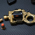 Generic Metal EDC Fidget Gun for Adults - Silent Stress Relief Toy with Bullet Launcher & Tactile Slider, Premium Alloy