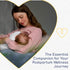 First Days Maternity Hydrogel Breast Pads for Sore Nipples, Instant Cooling Relief, Pack of 10 Pads