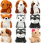 Sumind 9 Pcs Mini Plush Dog Stuffed Animals, Bulk Dog Plush Party Favors for Goodie Bag Fillers