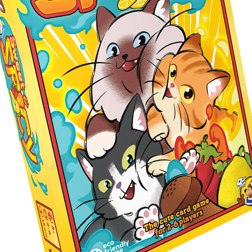 Sweet & Spicy Card Game - The New Accessible Version of Spicy, Bluff Game for 2 to 6 Players, Age 8+, 15 Min