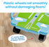 hand2mind Green Plane Glider Scooter Board, Floor Scooter Board, Gross Motor Toys, Kids Exercise & Physical Education