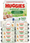 Huggies Natural Care Sensitive Baby Wipes, Unscented, Hypoallergenic, 99% Purified Water, 10