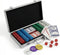 300 Piece Poker Chip Set, 11.5g Heavyweight Iron Core Chips with Aluminum
