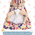 3 Pack 100% 2-Way 0.3. 6-12 BSTOPPT Baby Sleep Sack Rayon Cotton Baby Sleeping Bag Zipper Toddler Wearable Blankets TOG